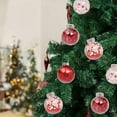 thumbnail image 5 of Fwttom 24pcs Christmas Ball Ornaments - 2.36" Christmas Ornaments for Xmas Tree, Shatterproof Christmas Tree Ornaments for Wedding Party Christmas Decorations, Holiday Gifts, 5 of 6