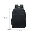 thumbnail image 3 of pdqouc Travel Laptop Backpack Business Anti Slim Durable Laptop Backpack Large Capacity Travel Backpack Black College Laptop Bag Gifts for School Office, 3 of 6