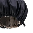 thumbnail image 2 of Gorro de Dormir Yinane de doble capa reutilizable transpirable ajustable negro, 2 of 8
