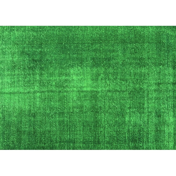 Ahgly Company Indoor Rectangle Persian Green Traditional Area Rugs, 3' x 5'