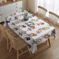 thumbnail image 2 of Ballet Dancer Princess Pattern Rectangle Tablecloth 60"x84",Waterproof Polyester Rectangle Table Cloth, Wipeable Spillproof Polyester Tablecloth for Dining, Camping, Indoor and Outdoor, 2 of 5