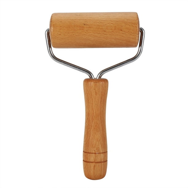 Rodillo de amasar para repostería y pizza, rodillo de madera para hornear, utensilios de cocina