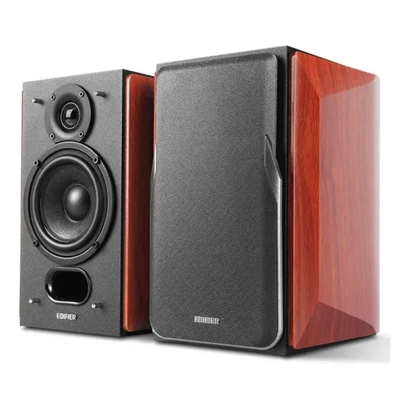Edifier Sound P17 Altavoces pasivos de estantería - Altavoces de Dos vías con Soporte Integrado para Colgar en la Pared