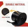 thumbnail image 2 of 4 Pack 2" Fuel Tank Strap Isolator for Semi Trucks - 25 ft. Length, Black, 2 of 9