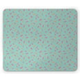 thumbnail image 1 of Leaves Mouse Pad, Botanical Pattern Vibrant Shedding Leafage in Abstract Colors Spring, Rectangle Non-Slip Rubber Mousepad, Salmon Pink Seafoam, by Ambesonne, 1 of 2