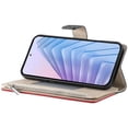 thumbnail image 3 of Funda cartera GANGXUN para Xiaomi Redmi Note 14 Pro Plus 5G , cuero PU con tarjetero, cremallera, correa de mano, soporte y protección 1279°, 3 of 6