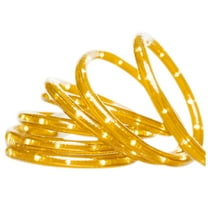 Brite Star 18 Foot Gold Rope Light Multicolor - Connectable for Indoor and Outdoor Decor - Perfect for Christmas Decorations, Bedroom, Party, Patio, Deck Lighting - Waterproof Outdoor Lighting