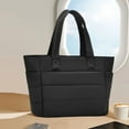thumbnail image 4 of Bolso Hinchado, Bolso Hombro Acolchado Liviano, Bolsos Hechos de Abajo, Nylon, Poliéster Con Estructura Compartimentada Organizada Para Vieve Domiciliarios DiariamentO, Mujeres, 4 of 7