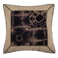 thumbnail image 2 of SAFAVIEH Dip Dye Quartre Patch Pillow Set of 2 Sumac DEC550C-2424-SET2, 2 of 4