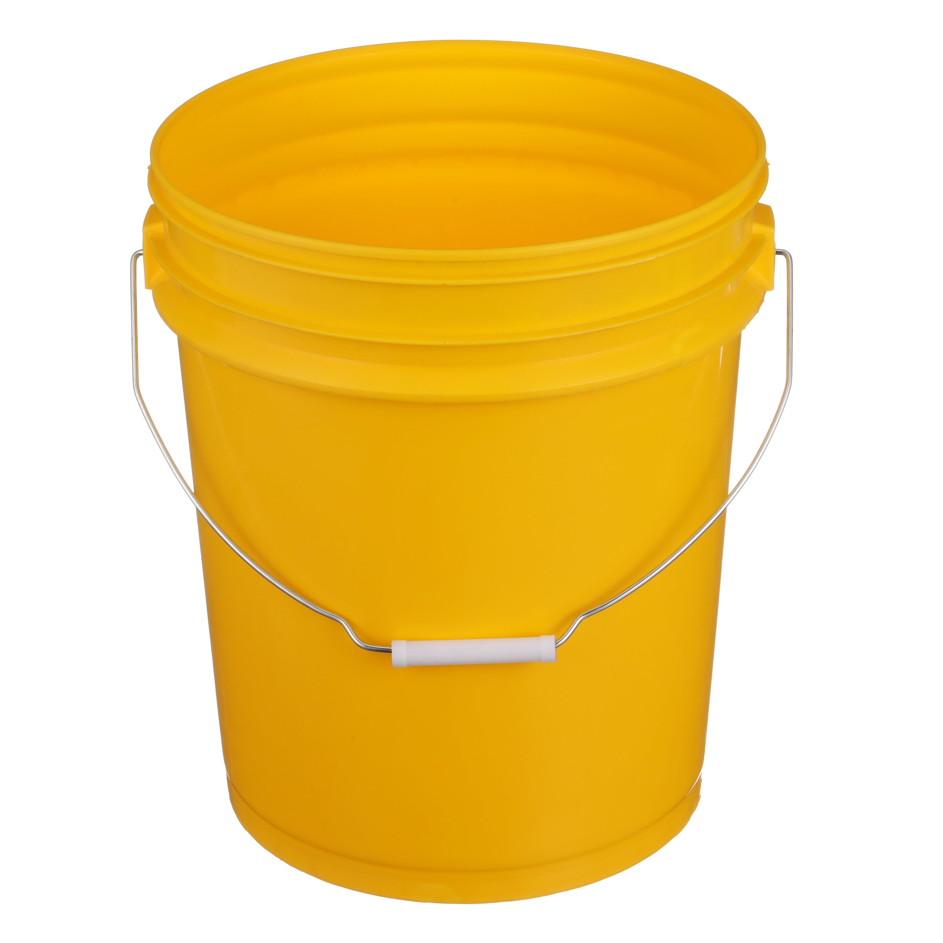 5 Gallon Yellow Camo Bucket with Snap On Lid 