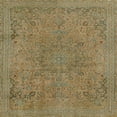 thumbnail image 1 of Ahgly Company Indoor Square Abstract Copper Green Abstract Area Rugs, 3' Square, 1 of 6