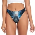 thumbnail image 1 of Fotbe Forest Meditating Goat Tanga Sin Costuras para Mujer con Estampado – Panties Invisibles, Transpirables y Cómodos para Uso Diario-Medium, 1 of 6