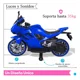 thumbnail image 4 of The Baby Shop Motocicleta Eléctrica Montable Azul Deportiva Niño Tek-728, 4 of 4