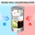 thumbnail image 2 of 20oz Coffee Tumblers White Fairy Castle Pattern Stainless Steel Vacuum Insulated Travel Tumbler Coffee Cups Mug with Lid and Straw with Cleaning Brush for Cold & Hot Drinks, 2 of 5