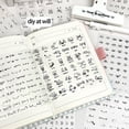 thumbnail image 3 of 10 Sheets Emoticon Sticker Decorative Sticker Cartoon Sticker Lovely Sticker For Journal Decoration, 3 of 7