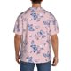 thumbnail image 3 of Balery Butterfly Camisa Casual de Manga Corta con Botones para Hombre, Texturizada, Estilo Cubano, para Playa, Verano-Small, 3 of 5