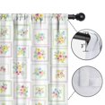 thumbnail image 4 of Pioneer Flower Floral Print Pattern Insulated Teens Curtains Set Of 2, Bedroom Essentials, Toddler Room Decor 52"x84", 4 of 5