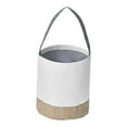 thumbnail image 3 of Tachiuwa Easter Bucket for Candy Gifts, Basket Bucket Tote Bag, Easter Gifts Lightweight Easter Basket Egg Buckets Kids Easter Holiday grey, 3 of 10
