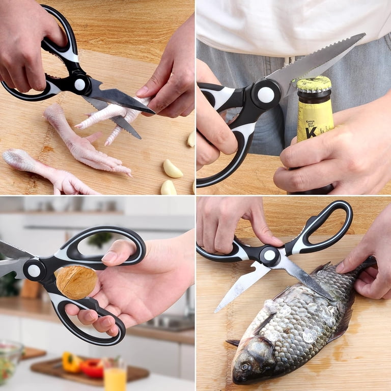 Juyafio Kitchen Shears 2-Pack with Herb Scissors photo 7