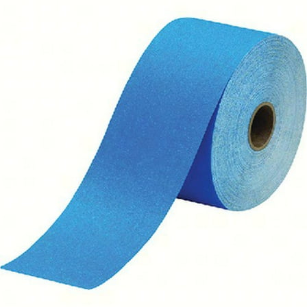 3M 36197 Hookit Blue Sandpaper Sheetroll - 500 Grade Multi-Hole, 2.75"x13yd