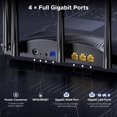 thumbnail image 6 of Tenda RX12 Pro AX3000 Dual Band Gigabit Wi-Fi 6 Wireless Internet Router, 6 of 7