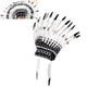 thumbnail image 5 of Sombro Negro TOCADO DE NICUNO AMERICANO Sombero de Plumas Indias para Fiestas de Accesorios de Fotografía Infantil, 5 of 7