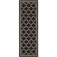 thumbnail image 1 of Safavieh Courtyard Black Indoor Outdoor Rug - 2'7" x 5', 1 of 1