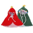 thumbnail image 5 of Disfraz navideño para mascotas, capa navideña para cachorros, para gatos y perros pequeños a medianos (L), 5 of 5