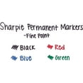 thumbnail image 3 of Sharpie Fine Point Permanent Marker - Fine Tip - 12 Pack, Red, 3 of 9