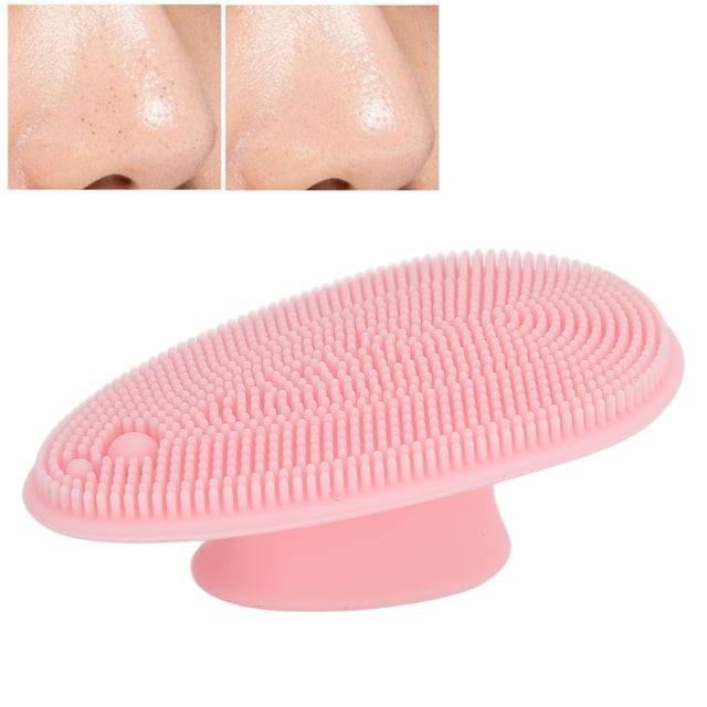 Pincel de Limpieza Facial de Silicona, Herramientas de Maquilla Portátil para Belleza y Cuidado Personal