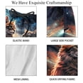 thumbnail image 4 of luoweisi Men's Beach Shorts Quick Dry Swim Trunks with Mesh Lining Cat L, 4 of 5