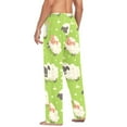 thumbnail image 6 of Cute Cartoon Sheep Men's Pajama Pants Cotton Long Sleepwear Lounge Pants 2XL, 6 of 7