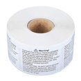 thumbnail image 2 of Advancent 600x Candle Container Warning Labels Wax Stickers Melting for Wax Melt Molds Kits de decoración para fiestas, 2 of 6