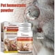 thumbnail image 2 of Polvo hemostático para mascotas Yegbong, polvo curativo para traumatismos de mascotas, polvo hemostático para limpieza de heridas en la piel de perros y gatos, 3 piezas, 2 of 5
