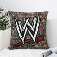 thumbnail image 6 of WWE Throw Pillow Cover Decoration Pillow Case Cushion for Home Sofa Couch 26"x26", 6 of 7