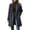 Grey, variant on Plaid Wool Coats for Women Fall Winter Casual Checkered Long Dress Blazer Jackets Trench Coats Peacoats,Blue,M