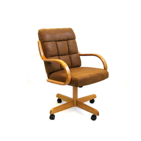 Caster Chair Company C118 Ashley Swivel Tilt Arm In Caster Chair Company C118 Ashley Swivel Tilt Arm In Cocoa Microsuede
