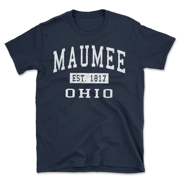 Maumee Ohio Classic Established Men's Cotton T-Shirt