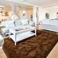thumbnail image 7 of Homore Cute Fluffy Velvet Carpet Soft Washable Area Rugs for Bedroom/ Living Room Decoration,3'x5',Coffee, 7 of 7