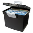 thumbnail image 3 of Economy Portable File Box for Letter Size Hanging Files, Black (61502U01C), 3 of 4