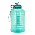 thumbnail image 1 of de agua de 1 galón, recipiente para beber, jarra, engranajes Verde shamjiam Botella deportiva, 1 of 4