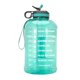thumbnail image 1 of de agua de 1 galón, recipiente para beber, jarra, engranajes Verde shamjiam Botella deportiva, 1 of 4