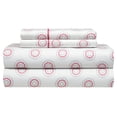 thumbnail image 2 of CASA 7-Piece Solid Reversible Comforter Set With BONUS Pillowcase, Fuschia, King, 2 of 2