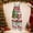 11# Army Green, variant on Christmas Snowman Santa Tree Graphic Sleeveless Bib Overalls, Women Holiday Loose Fit Jumpsuit