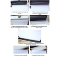 thumbnail image 3 of 100 Pack Double Loop Wire Binding Spines Binding Wire 34 Loops with External Nylon Coating for Documents Files Reports, 3 of 7