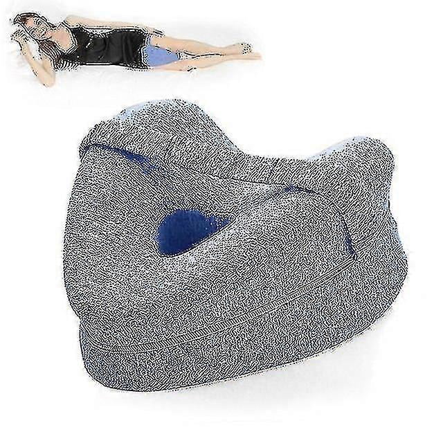 Almohada ortopédica en forma de corazón para dormir, cojín en cuña para piernas con soporte para rodillas, almohadillas para la ciática, cojín corporal