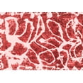 thumbnail image 1 of Ahgly Company Machine Washable Indoor Rectangle Abstract Red Modern Area Rugs, 8' x 12', 1 of 4