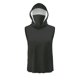 thumbnail image 4 of mfyjkho Tops Para Salir Para Mujer, Camiseta Unisex De Verano Informal De Color Liso Sin Mangas Con Capucha Y Protector Solar De Seda Helada Con Mascarilla Tops Para Salir Xxxxl, 4 of 8