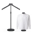 thumbnail image 1 of Soporte ajustable para camisetas OLV de 46 a 86 cm, negro, 1 of 9