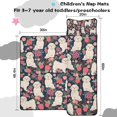 thumbnail image 5 of Shih Tzu Dog and Flower Floral Toddler Nap Mats for Kids Preschool,Sleeping Mat Bag or Kids,Toddler Sleeping Bag,Toddler Nap Mat or Daycare, 5 of 6
